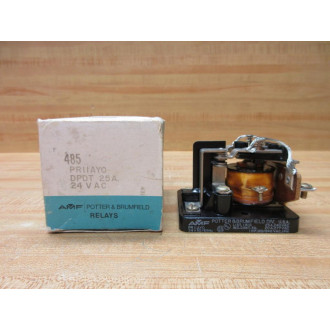 Potter & Brumfield PR11AYO-24V AC AMF Relay PR11AY0-24V AC