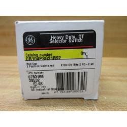 General Electric CR104PSG21R92 GE Selector Switch