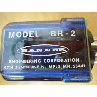 Banner BR-2 Relay 16126 BR2 - New No Box