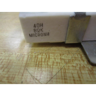 40H 8OHMK 40H 8OhmK 40H8OhmK MicronH Ceramic Resistor (Pack of 2) - Used 40H 8OHMK 40H 8OhmK 40H8OhmK MicronH Ceramic Resistor (Pack of 2) - Used