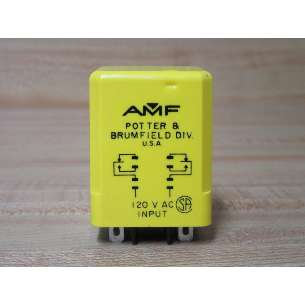AMF Potter & Brumfield CUA-41-70005 Relay CUA-41-70005-120V AC - New No Box