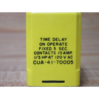 AMF Potter & Brumfield CUA-41-70005 Relay CUA-41-70005-120V AC - New No Box