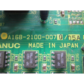 Fanuc A16B-2100-0070 Board A16B-2100-007005A - Parts Only Fanuc A16B-2100-0070 Board A16B-2100-007005A - Parts Only