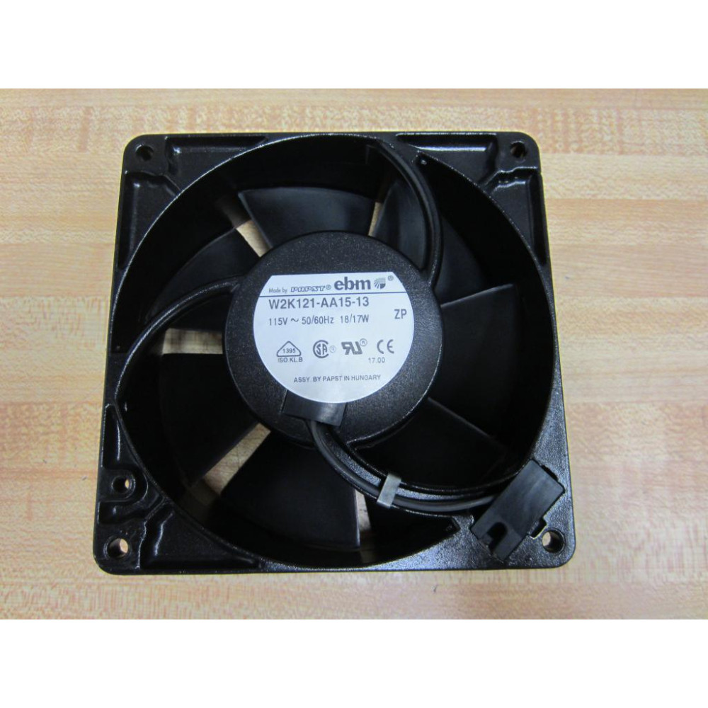 Papst W2K121-AA15-13 Fan W2K121AA1513 - New No Box Papst W2K121-AA15-13 Fan W2K121AA1513 - New No Box