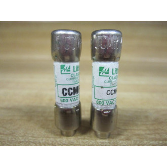 Littelfuse CCMR-4 Fuse Cross Ref 486K45, CCMR004 Tested (Pack of 2) - New No Box