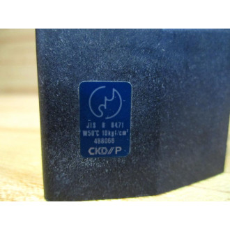 CKD 488066 Coil JIS B 8471 W50°C 10kgfcm² - Used CKD 488066 Coil JIS B 8471 W50°C 10kgfcm² - Used