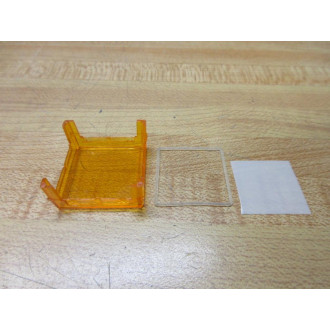 General Electric CR104MG010 GE Amber Push Button Lens General Electric CR104MG010 GE Amber Push Button Lens