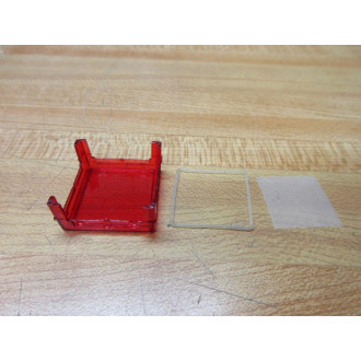 General Electric CR104MG008 GE Red Push Button Lens General Electric CR104MG008 GE Red Push Button Lens