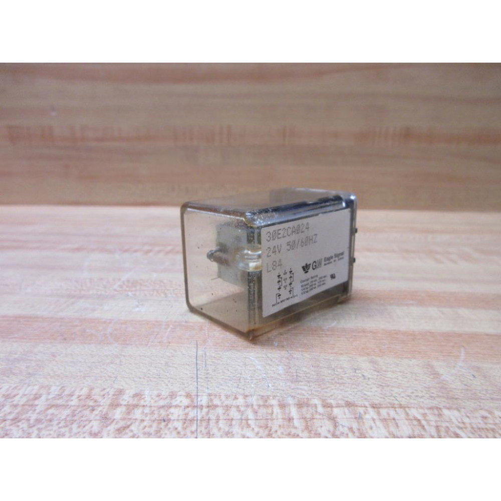 Eagle Signal 30E2CA024-24V AC Relay 30E2CA024-VAC - Used