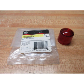 General Electric CR104PXL07R GE Red Push Button Lens