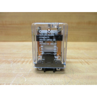 Omron MJN2C-AC240 Relay MJN2CAC240 - New No Box Omron MJN2C-AC240 Relay MJN2CAC240 - New No Box