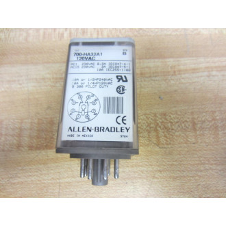 Allen Bradley 700-HA32A1-120VAC Relay 700-HA32A1-129V AC Series B - Used