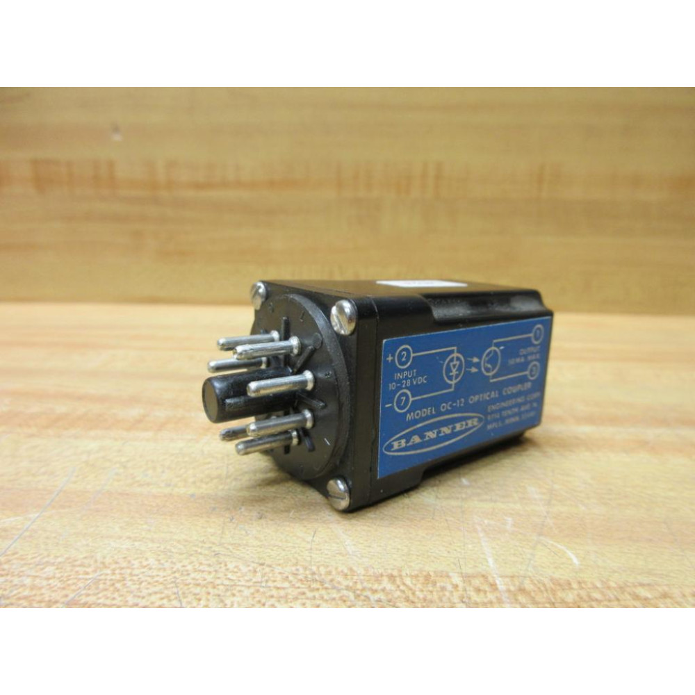 Banner OC-12 Optical Coupler Module 16373 0C-12 - Used