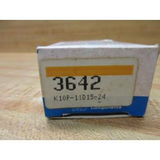 Potter & Brumfield K10P-11D15-24V DC Relay K10P-11D15-24VDC 13A, 120VAC Potter & Brumfield K10P-11D15-24V DC Relay K10P-11D15-24VDC 13A, 120VAC