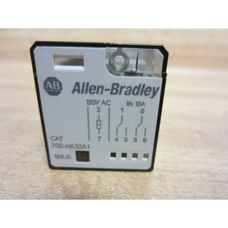 Allen Bradley 700-HA32A1-120V AC Relay 700-HA32A1-129VAC Series D (Pack of 3) - Used