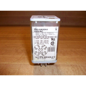Allen Bradley 700-HA32A1-120VAC Relay 700-HA32A1-129V AC Series A - New No Box