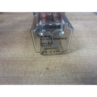 Potter & Brumfield KRP14D24V DC Relay KRP14D-24VDC - New No Box Potter & Brumfield KRP14D24V DC Relay KRP14D-24VDC - New No Box
