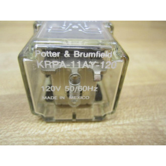 Potter & Brumfield KRPA-11AY-120V Relay KRPA-11AY-120VAC Potter & Brumfield KRPA-11AY-120V Relay KRPA-11AY-120VAC