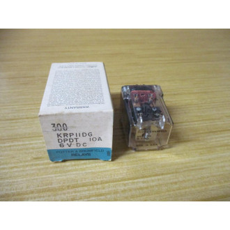 Potter & Brumfield KRP11DG-6V DC Relay KRP11DG-6VDC