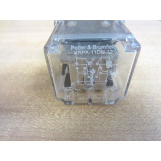Potter & Brumfield KRPA-11DN-110VDC Relay KRPA-11DN-110V DC - New No Box Potter & Brumfield KRPA-11DN-110VDC Relay KRPA-11DN-110V DC - New No Box