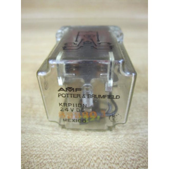 Potter & Brumfield KRP-11DN-24VDC Relay KRP-11DN-24V DC 1 Small Crack - Used Potter & Brumfield KRP-11DN-24VDC Relay KRP-11DN-24V DC 1 Small Crack - Used