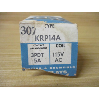 Potter & Brumfield KRP14A-115VAC Relay KRP14A-115V AC Potter & Brumfield KRP14A-115VAC Relay KRP14A-115V AC
