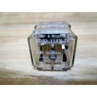 Potter & Brumfield KRPA-11AY-24V Relay KRPA-11AY-24 V - New No Box Potter & Brumfield KRPA-11AY-24V Relay KRPA-11AY-24 V - New No Box