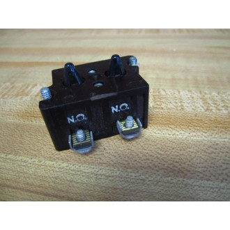 Cutler Hammer 10250T2 Eaton Block 10250T91000T Old Style 2 N.O. - Used