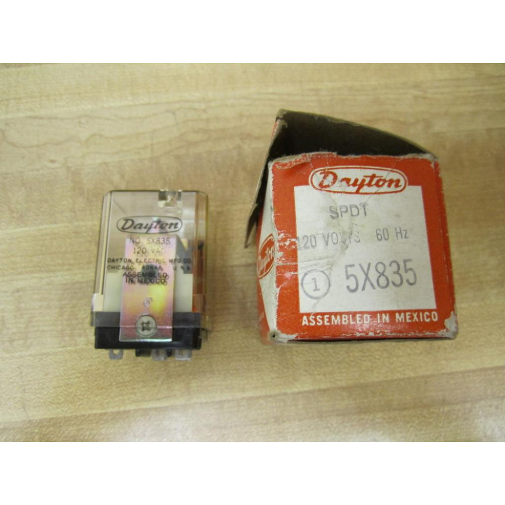 Dayton 5X835 120 Volt Relay Dayton 5X835 120 Volt Relay