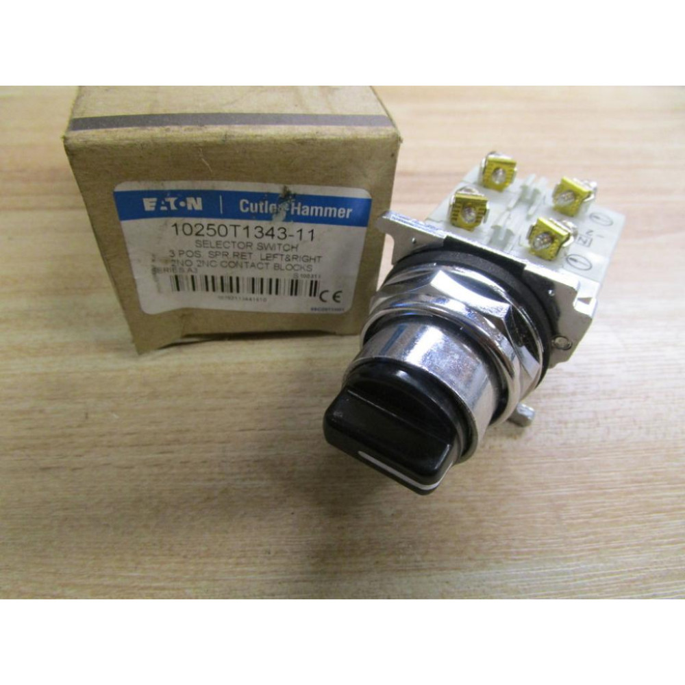 Cutler Hammer 10250T1343-11 Eaton Selector Switch Cutler Hammer 10250T1343-11 Eaton Selector Switch