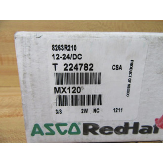 AscoRed Hat 8263R210 General Purpose Solenoid Valve AscoRed Hat 8263R210 General Purpose Solenoid Valve