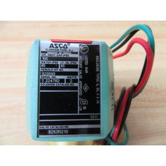 AscoRed Hat 8263R210 General Purpose Solenoid Valve AscoRed Hat 8263R210 General Purpose Solenoid Valve