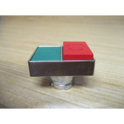 Schneider ZB4-BL7340 Double Headed Push Button ZB4BL7340 - New No Box