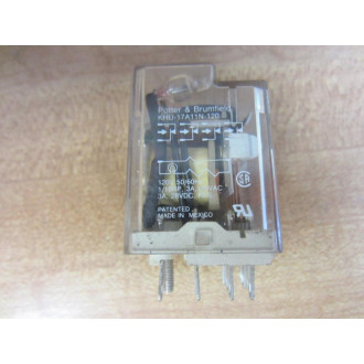 Potter & Brumfield KHU-17A11N-120V Relay KHU-17A11N-120V AC - Used