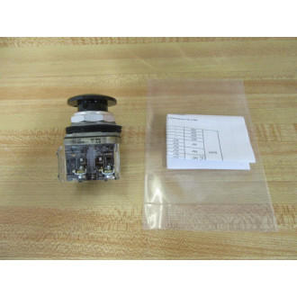 Allen Bradley 800T-D2D1 Black Pushbutton 800TD2D1 - New No Box