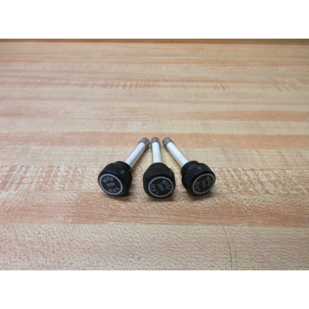 Buss GLR-5 Bussmann Fuse Cross Ref 1CJ18 (Pack of 3) - New No Box