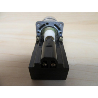 Square D 9001 LR1L Push Button Operator White Domed Button Square D 9001 LR1L Push Button Operator White Domed Button