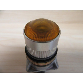 Square D 9001 LR1L Push Button Operator Large Amber Domed Button Square D 9001 LR1L Push Button Operator Large Amber Domed Button