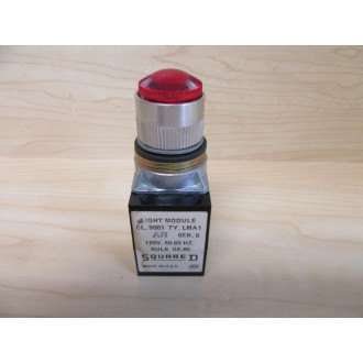 Square D 9001 LR1L Push Button Operator Large Red Domed Button