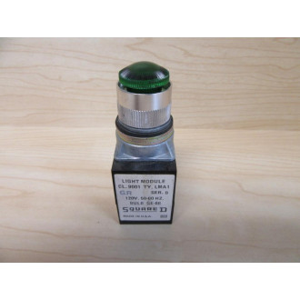 Square D 9001 LR1L Push Button Operator Large Green Domed Button