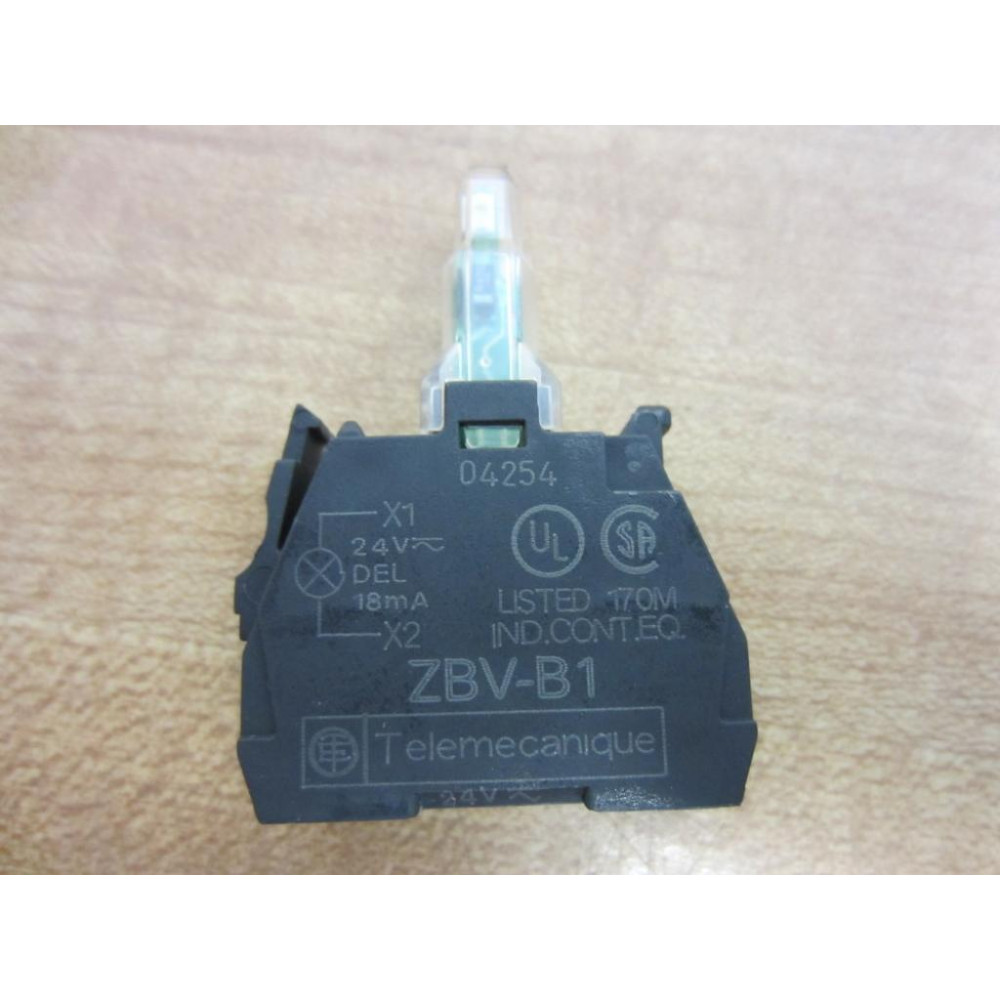 Telemecanique ZBV-B1 Schneider Light Module ZBVB1 - New No Box Telemecanique ZBV-B1 Schneider Light Module ZBVB1 - New No Box