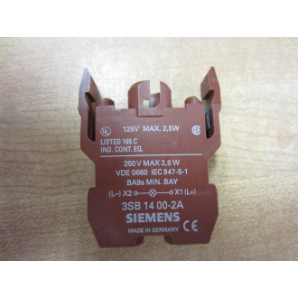 Siemens 3SB1-400-2A Module 3SB14002A 3SB1400-2A - New No Box