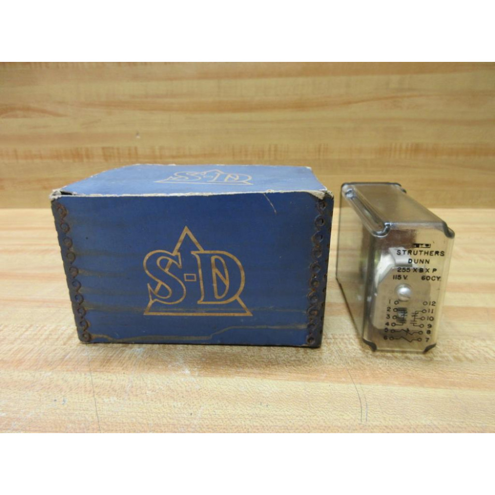 Struthers Dunn 255XBXP-115V Relay 255XBXP-V AC Struthers Dunn 255XBXP-115V Relay 255XBXP-V AC