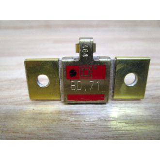 Square D B0.71 Overload Heater Element  B.71 (Pack of 7) - Used Square D B0.71 Overload Heater Element  B.71 (Pack of 7) - Used