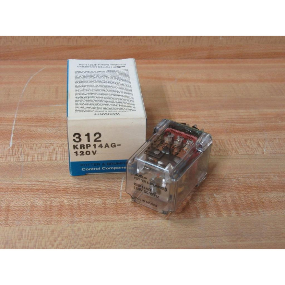 Potter & Brumfield KRP-14AG-120V Relay Potter & Brumfield KRP-14AG-120V Relay
