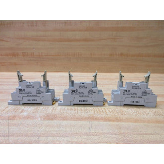 Omron P7SA-10F Relay Socket P7SA10F (Pack of 3) - Used