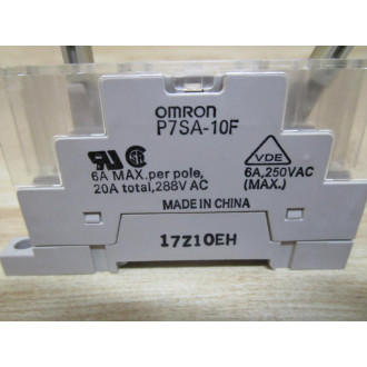 Omron P7SA-10F Relay Socket P7SA10F - New No Box Omron P7SA-10F Relay Socket P7SA10F - New No Box