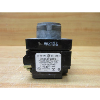 General Electric CR104PXG25 Push Button Core Only, Pilot Light - Used General Electric CR104PXG25 Push Button Core Only, Pilot Light - Used