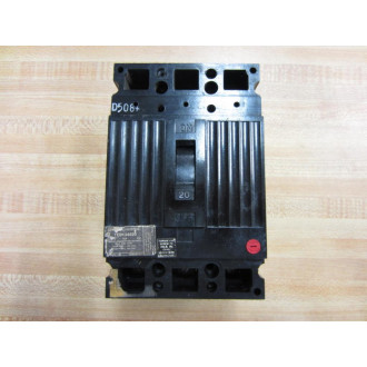 General Electric TED134020 Circuit Breaker 20 Amps - Used General Electric TED134020 Circuit Breaker 20 Amps - Used