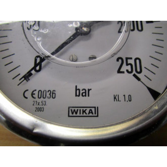 Wika 0036 21X53.2003 Gauge - Used Wika 0036 21X53.2003 Gauge - Used